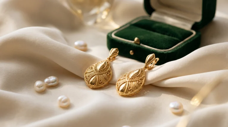 Gold Earrings among jewellery trends never go out of style. These have been use for thousands of years for good reason. They fit seamlessly, they appear to be in style with any skin tone, and they somehow seem to be both easy and magical at the same time. Owning single pair two dozen pairs, always something new learn about them.