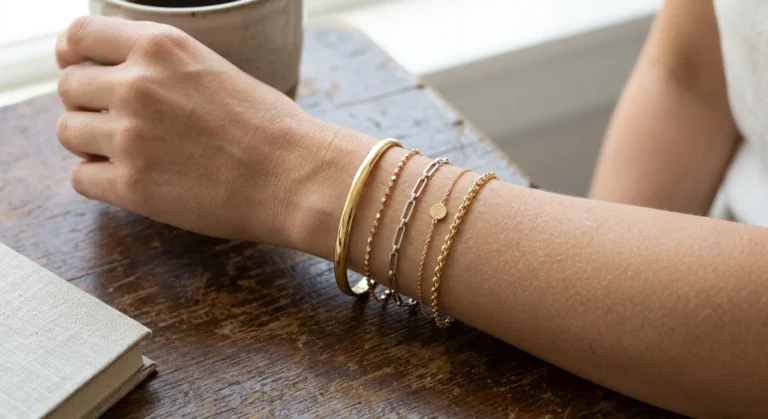 For thousands of years, women have loved gold jewelry, but buying a gold bracelet is more of a science than you may think. The price of gold can depend on factors such as purity, weight, and other design features. However, buying the perfect gold bracelet or even finding the right gold bracelet as a gift for someone else can now be easier than ever.