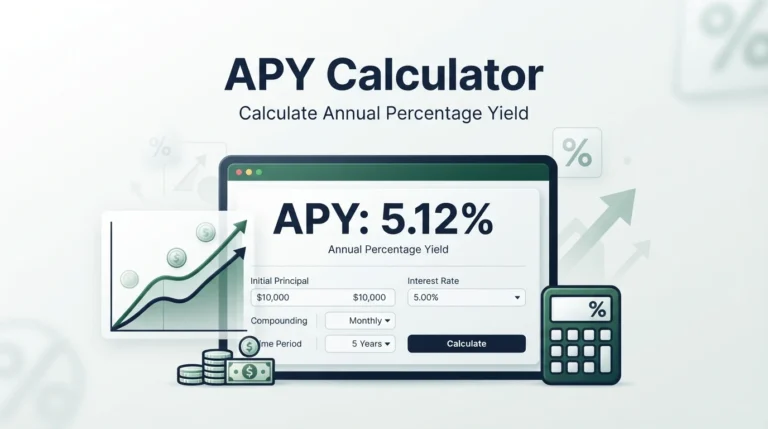 An APY Calculator is a beneficial financial device that facilitates you decide the once a year percent Yield (APY) of a financial savings account, investment, certificate of deposit, or different interest-bearing economic product. unlike a easy hobby calculation, APY takes compound interest into consideration, supplying you with a greater accurate photo of how lots your money can grow over twelve months.