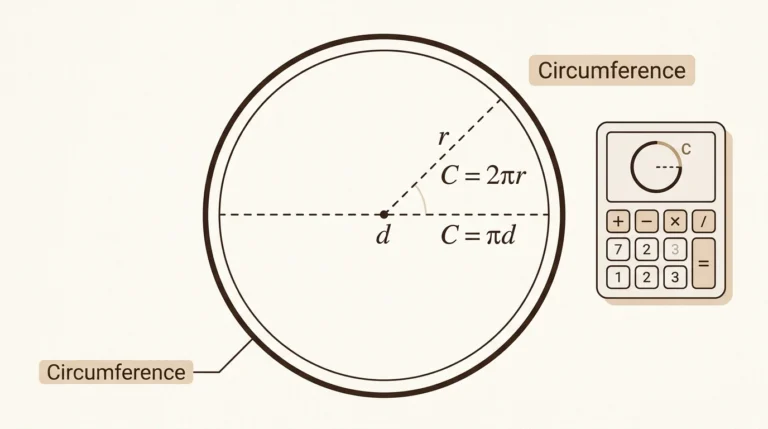 A Circumference Calculator is a easy and useful online device that enables you calculate the circumference of a circle using its radius or diameter. The circumference is the general distance throughout the outer boundary of a circle. it's far similar to the edge of different geometric shapes, which includes squares, rectangles, and triangles.